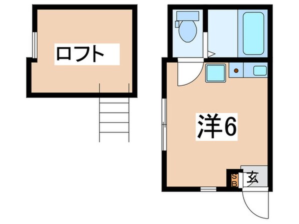 妙蓮寺ジェラートモカの物件間取画像